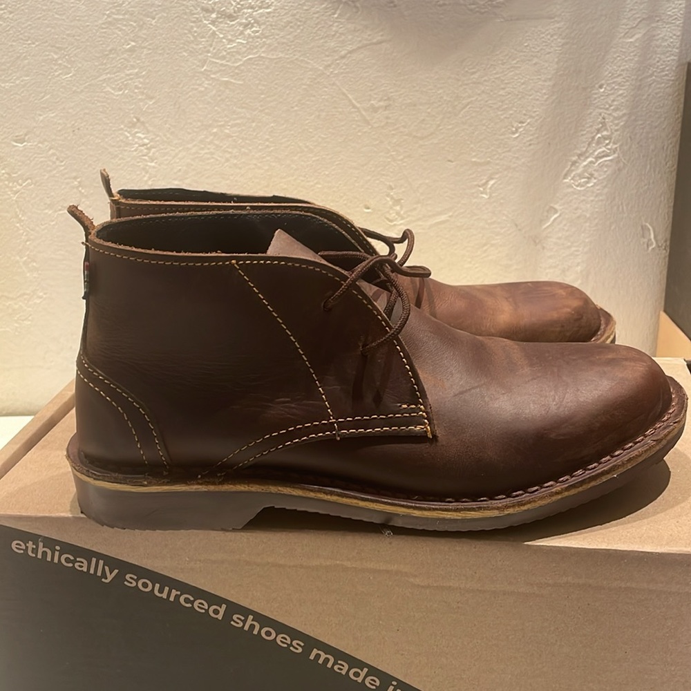 Veldskoen Chukka Boots - brown, brown sole Size 7M/9W/40EU